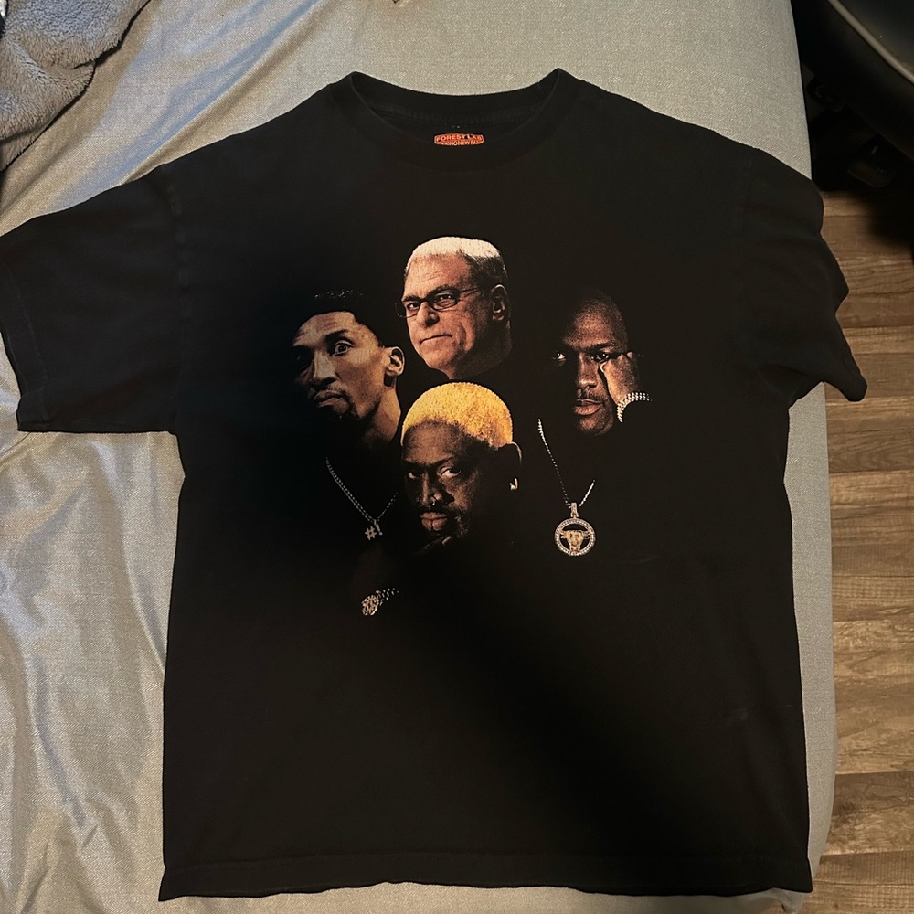 Black Graphic T-Shirt